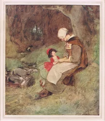 Hvad siger denne triste lille bæk, mor